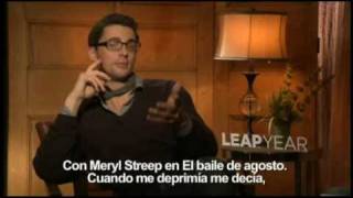 TENÍAS QUE SER TÚ  Entrevista con Matthew Goode [upl. by Airetahs]