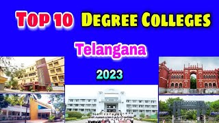 Top 10 degree colleges in Telangana 2024TS DOST 2024Top 10 degree colleges in TelanganaTs dost [upl. by Ellenoj588]