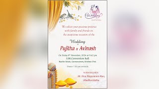 Pujitha weds Avinash  Wedding  Live Streaming [upl. by Batruk]