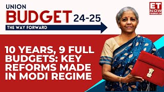 Budget 2024  10 Years 9 Full Budgets Key Announcements Of Modi Governments Budgets [upl. by Ellertnom585]