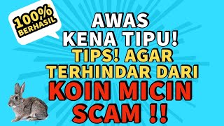 Tips Agar Terhindar Dari Koin Micin Scam PoinCrypto [upl. by Esli]