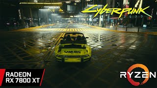 Cyberpunk 2077 Patch 213  RX 7800 XT  FSR 3 Frame Generation  OFFICIAL RELEASE [upl. by Eeima]