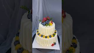 Full making tier fruit cake tutorial cakeshorts cakedecorating [upl. by Carolina492]