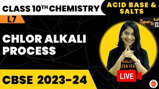 Chlor Alkali Process  Acids Base And Salts  CBSE Class 10 Science  Chemistry Class 10th Prep [upl. by Oilicec]