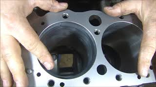 Engine Building Part 2  Gapping Rings Installing Pistons in a 350 Chevy [upl. by Orlina361]