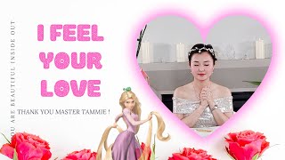 A SONG OF GRATITUDE FROM CRYSTAL TO MASTER TAMMIE I FEEL YOUR LOVE [upl. by Tayyebeb]