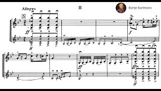 Sergei Prokoviev  Sonata for 2 violins Op 56 1932 [upl. by Ynot]