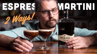 Espresso Martini  2 ways [upl. by Kizzie]