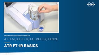 ATR FTIR Basics  Attenuated Total Reflectance  Principles of Infrared Spectroscopy [upl. by Larrad]