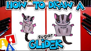 How To Draw A Sugar Glider [upl. by Caterina534]