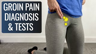 Top 3 Groin Pain Self Tests and Diagnosis SURPRISE [upl. by Georgi692]