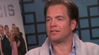 EXCLUSIVE Michael Weatherly Jokes That He Overstayed His Welcome on NCIS [upl. by Winzler]