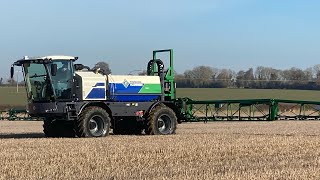 FARM UPDATE 27 WardysWeeklyWaffle CHEERFUL CHARLIE VISIT HOUSEHAM SPRAYERS COMBINE WINTER SERVICE [upl. by Woodford39]