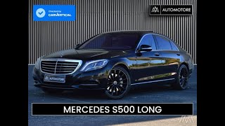 Test MercedesBenz S500 4Matic L  szofer samego siebie  AUTOMOTOREPL  Premium Cars [upl. by Ebert841]