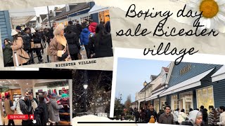 Boxing Day sale in Bicester Village London😍😍 [upl. by Hakceber]