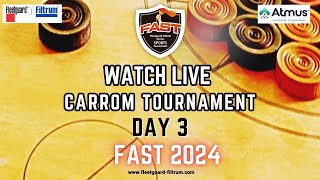 FLEETGUARDFILTRUM ATMUS SPORTS TOURNAMENT FAST 2024  CARROM  DAY 3 [upl. by Vaclava]