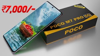 POCO M7 Pro 5G  Just 7000 Amoled 120Hz Display  6000mAh 8GB  256GB  Price Leaks part 2 [upl. by Melony787]