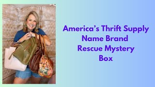 America’s Thrift Supply Name Brand Handbag Unboxing [upl. by Aneer]