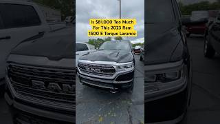 81000 For This 2023 Ram 1500 E Torque Laramie Is Insane ram ram1500hemi ram1500 1500ram [upl. by Ahsieyn]