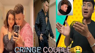 CRINGE COUPLE 🤮 EshanMasih ROAST  RACHIT KI VINES [upl. by Akimed]