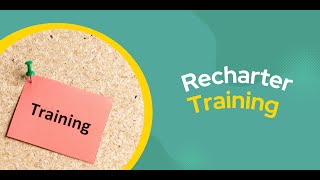 2023 Recharter Training [upl. by Lairea234]