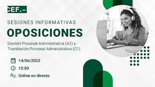 Oposiciones Gestión Procesal Administrativa A2 y Tramitación Procesal Administrativa C1 [upl. by Onilecram]