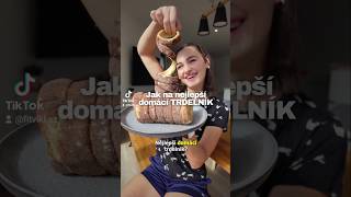 trdelnik recept recipe minivlog fallrecipe czec czechgirl kynutetesto [upl. by Lachlan]