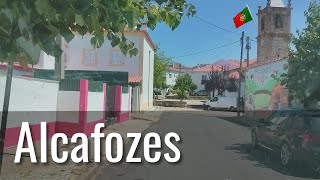 Driving to the village Alcafozes in Central Portugal [upl. by Yllop395]