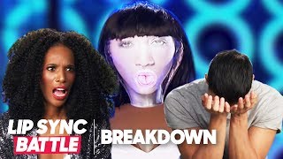 Andy Grammer vs Vanessa Morgan  Lip Sync Battle Breakdown [upl. by Ling]