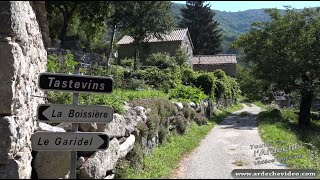 Ardèche  Tastevins  Un village ardéchois 4K [upl. by Anastassia883]