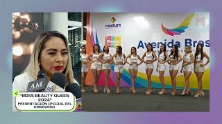 FARANDULA  PRESENTACIÓN OFICIAL DEL MISS BEAUTY QUEEN 2024¡Empieza la carrera por la corona [upl. by Warchaw718]