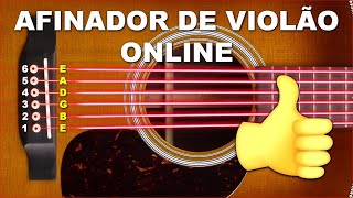 🟢AFINADOR DE VIOLÃO ONLINE AFINAÇÃO PADRÃO DAS CORDAS DE UM GUITARRA PARA AFINAR A VIOLÃO ACÚSTICA [upl. by Sherfield200]