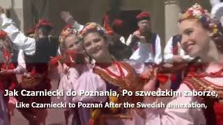 National Anthem of Poland  quotMazurek Dąbrowskiegoquot [upl. by Ecirtac]