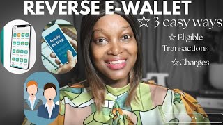 How To Reverse eWallet  3 Ways To Do It [upl. by Elwaine]