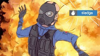 Low IQ Rainbow Six Siege Moments [upl. by Larrad]