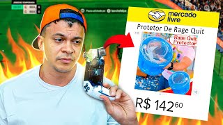 COMPREI UM PROTETOR DE RAGE QUIT SERÁ QUE FUNCIONOU KKKKKKKKK [upl. by Engracia847]