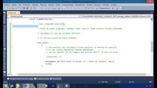 VS2010  C WinApi 04  Programar un botón y MessageBox [upl. by Verge]