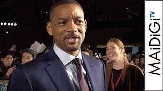 ウィル・スミス、日本の魅力を語る「秋葉原によく行く」 Netflixオリジナル映画「ブライト」サウンドバイツ [upl. by Eissej]