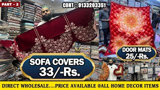 A A HANDLOOM Hyderabad లో కొత్తకలెక్షన్స్ Sofa covers 35Rs Doormats 25Rs theindianbedsheets [upl. by Danika592]