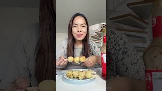 Cheese 🧀 balls mukbang [upl. by Padraig417]