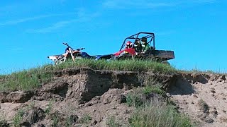 Dirt bike trail riding in Saskatchewan [upl. by Enomas]