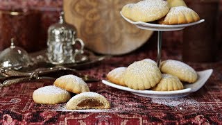 Maamoul  Prhki keksići sa datulama  jako prhki i sočni  Maamoul cookies recipe [upl. by Thorwald]