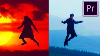 How to FLY REALISTIC like Harry Styles  Premiere Pro Tutorial [upl. by Esemaj]