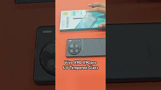 Vivo x90 X90pro Uv Tempered Glass Tranzo Liquid Ultra Clear Screen Protector Best For Display [upl. by Finnie]