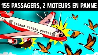 Un Amerrissage Miraculeux a Permis de Sauver 155 Passagers Après la Perte Des Deux Moteurs [upl. by Alison739]