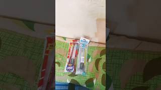 Nataraj pencil kit VS domc pencil kit ASMR shorts [upl. by Aihsenad371]