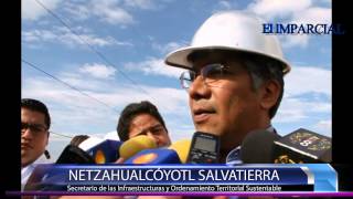 Realizan recorrido por las obras del Distribuidor Vial de 5 Señores [upl. by Aicelet]