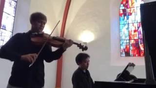 Brahms Hungarian Dance No1  Nils Mönkemeyer amp William Youn윤홍천 [upl. by Adien]