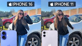 iPhone 16 Vs iPhone 11 Camera Test Comparison  16 vs 11 [upl. by Bondie942]