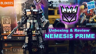 Blokees Transformers NEMESIS PRIME [upl. by Notwen]